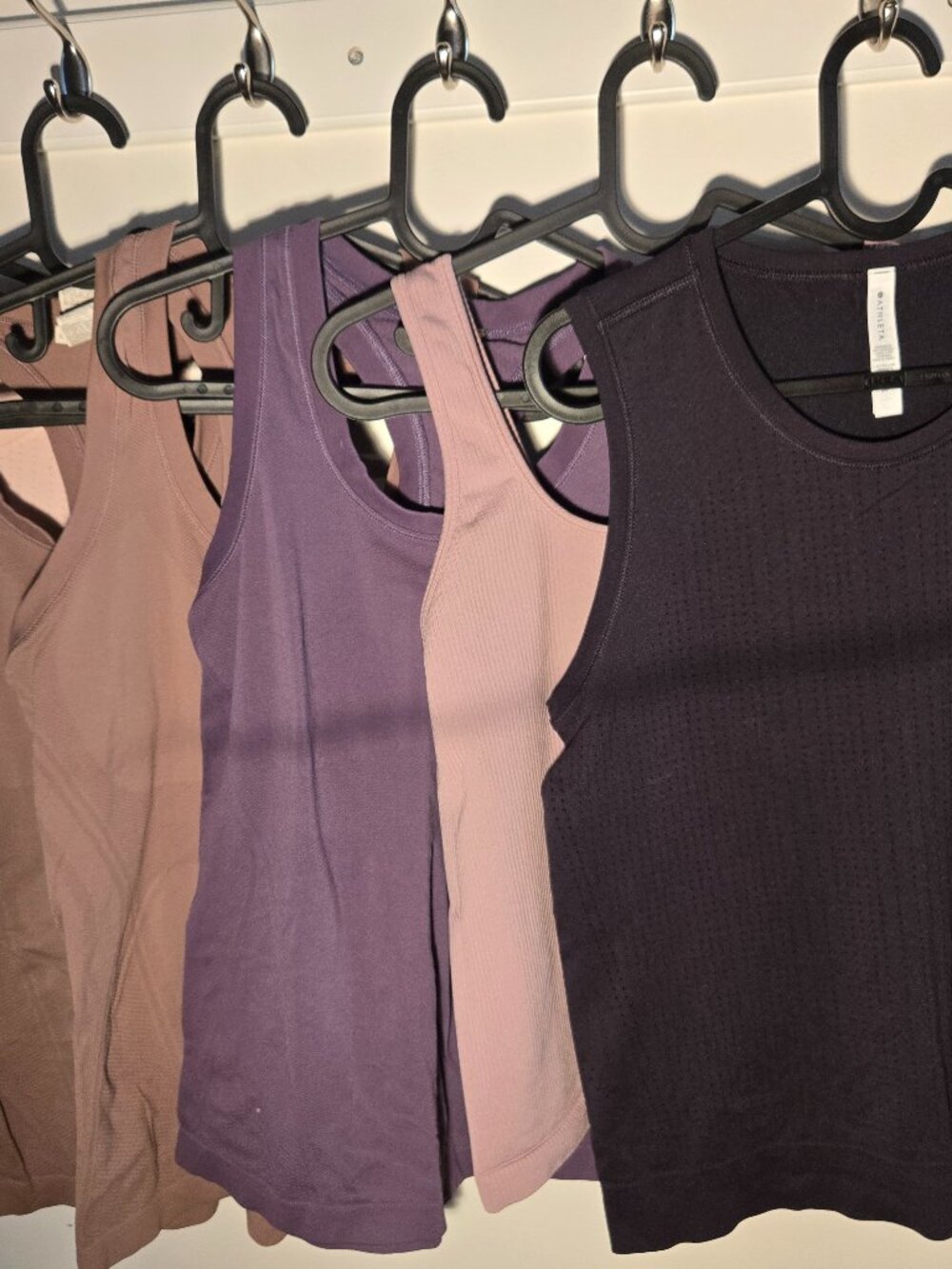 6 Athleta tanks- all size small